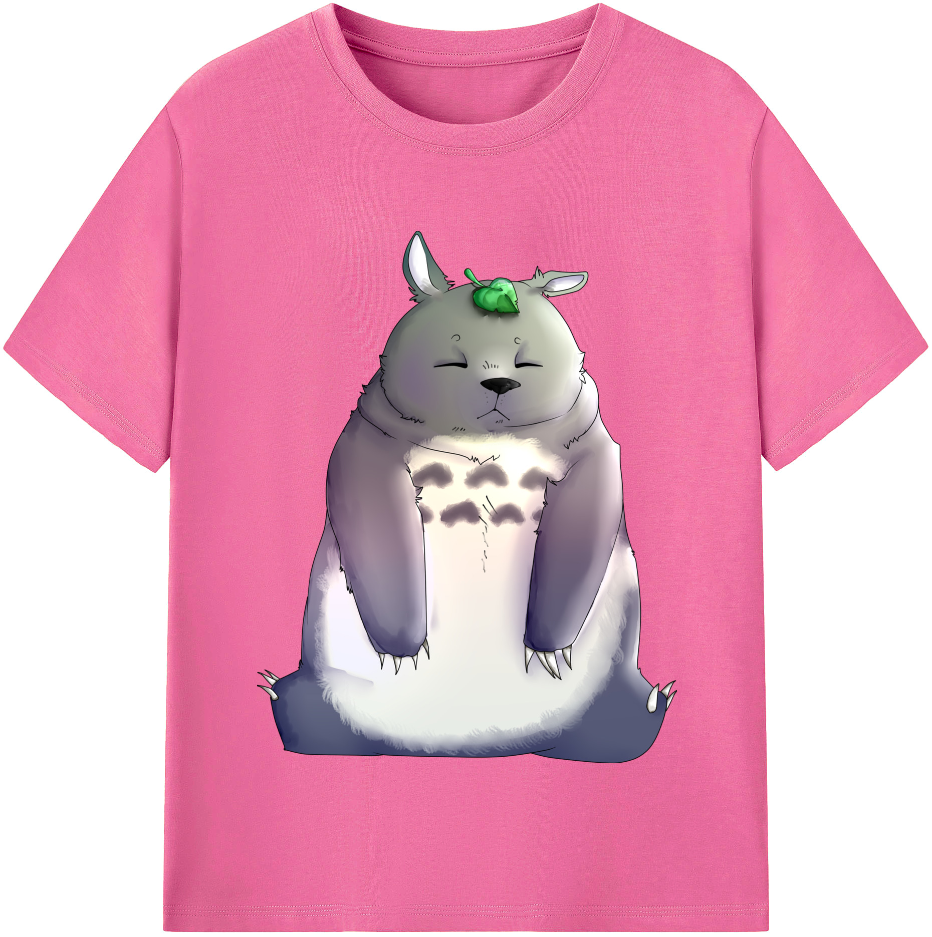 （画像用） となりのトトロ 草壁メイ 草壁サツキ My Neighbor Totoro Satsuki Kusakabe Mei Kusakabe レディースカジュアルプリントTシャツ（綿100％）